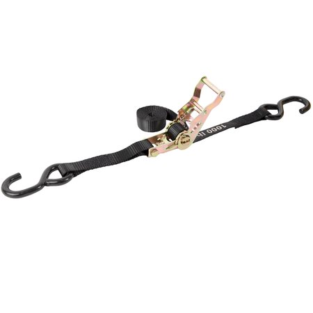 ERICKSON 1"X6Ft 3000 lb HD Motorcycle Ratchet Strap 05713